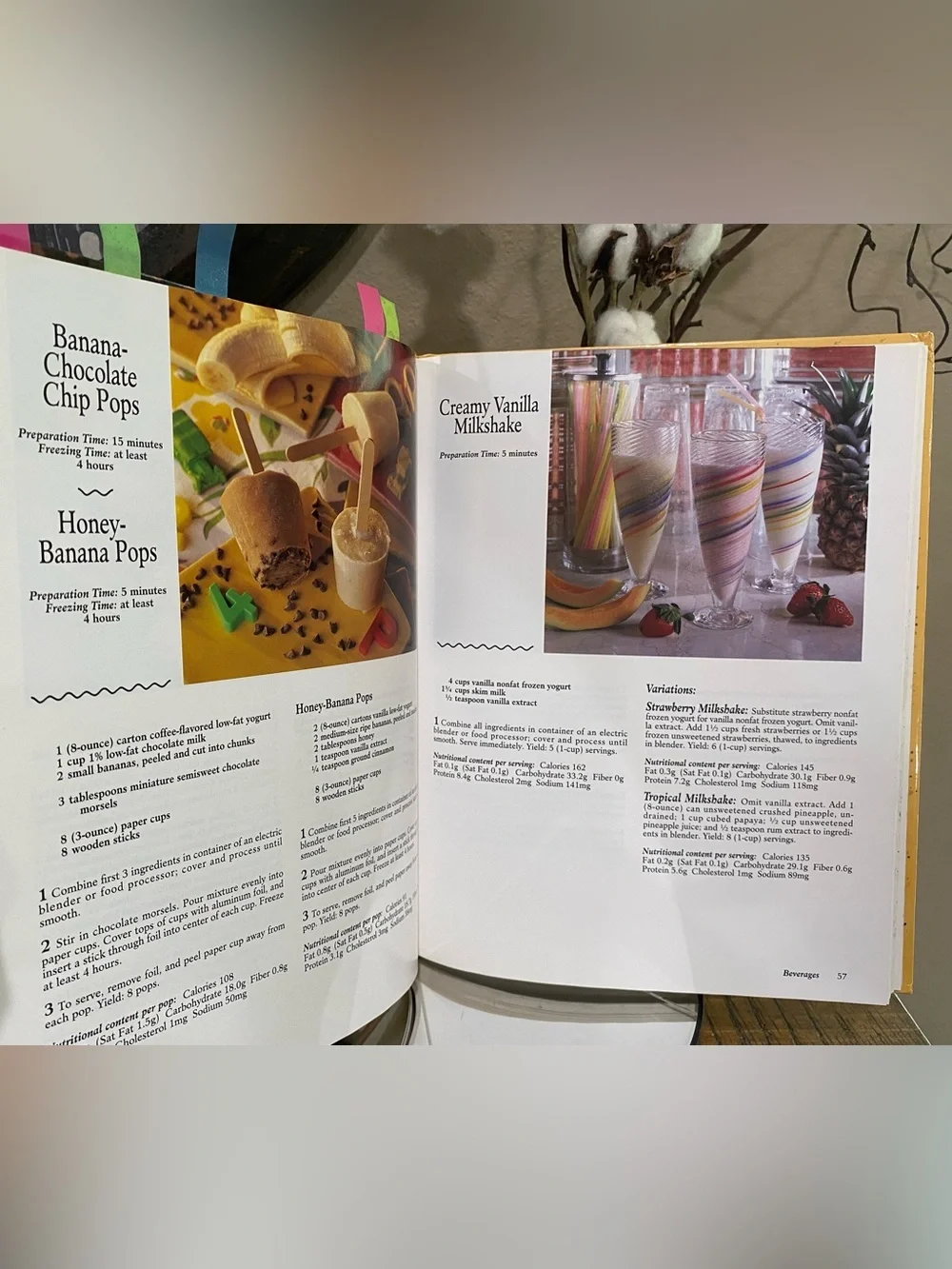Cook Healthy Cook Quick Cookbook - Pink Cover